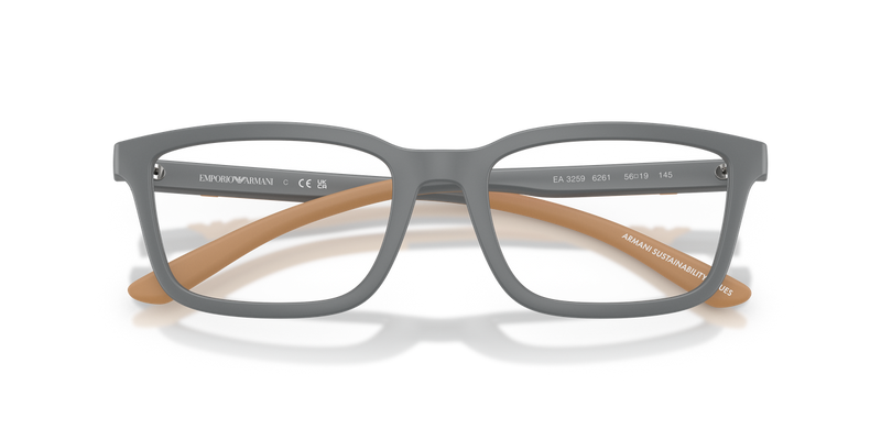 Emporio Armani EA3259 in Matte Grey - Alternate View