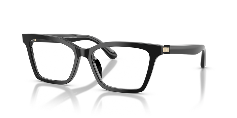 Emporio Armani EA3261U in Shiny Black - Front View