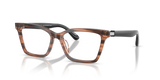 Shiny Striped Brown / Demo Lens (6266)