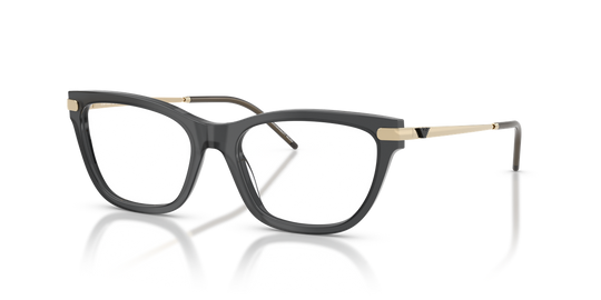 Emporio Armani EA3262F - Shiny Opal Black / Demo Lens (6262)