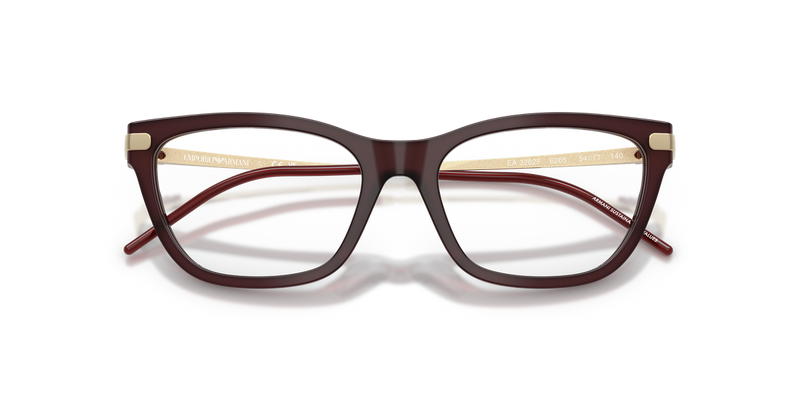 Emporio Armani EA3262F in Shiny Opal Bordeaux / Demo Lens (6265) - Alternate View