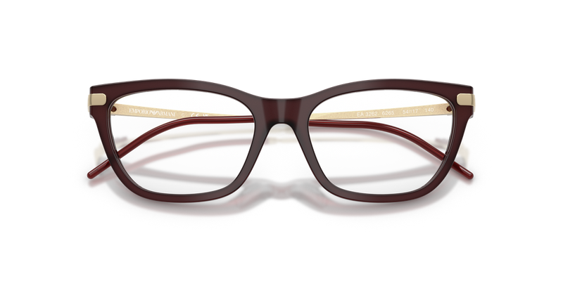 Emporio Armani EA3262 in Shiny Opal Bordeaux / Demo Lens (6265) - Alternate View