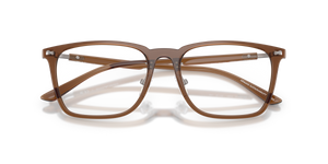 Shiny Transparent Brown / Demo Lens (6282)