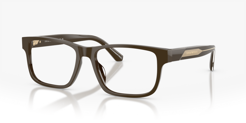 Emporio Armani EA3265U in Shiny Brown / Demo Lens (6307) - Alternate View