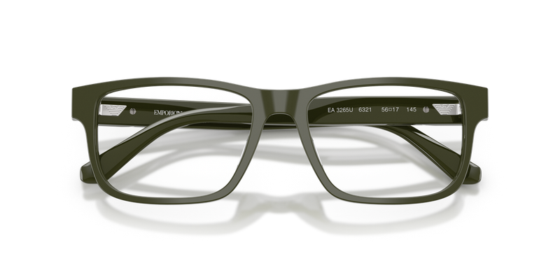 Emporio Armani EA3265U in Shiny Green / Demo Lens (6321) - Alternate View