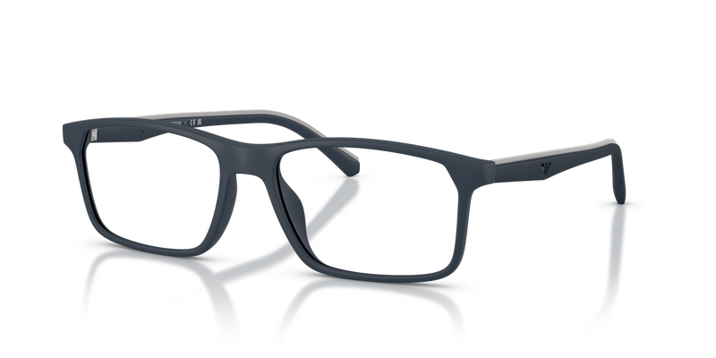 Emporio Armani EA3266U in Matte Blue / Demo Lens (5088) - Alternate View