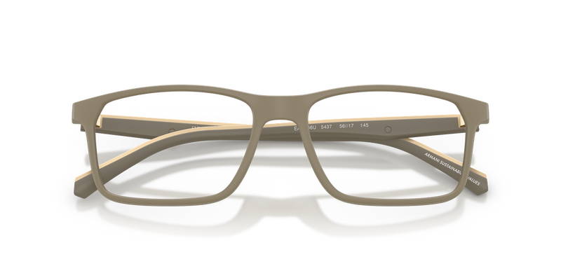 Emporio Armani EA3266U in Matte Beige / Demo Lens (5437) - Alternate View