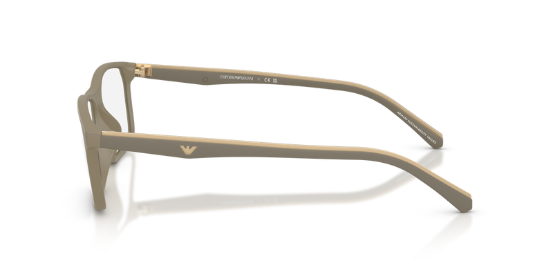 Emporio Armani EA3266U in Matte Beige / Demo Lens (5437) - Alternate View