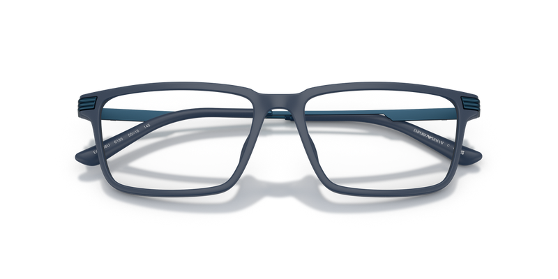 Emporio Armani EA3268U in Matte Blue / Demo Lens (6185) - Alternate View