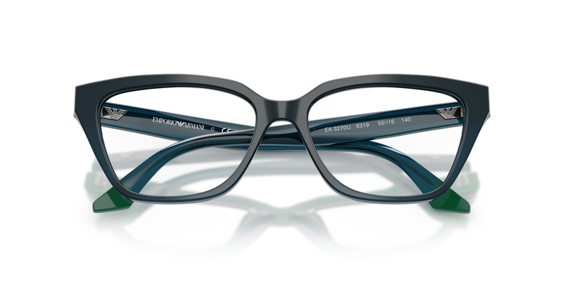 Emporio Armani EA3270U in Opaline Blue/Green - Alternate View
