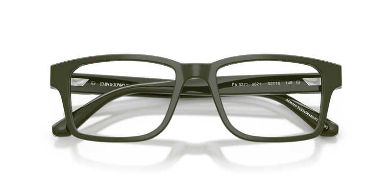 Emporio Armani EA3271 in Shiny Green / Demo Lens (6321) - Alternate View