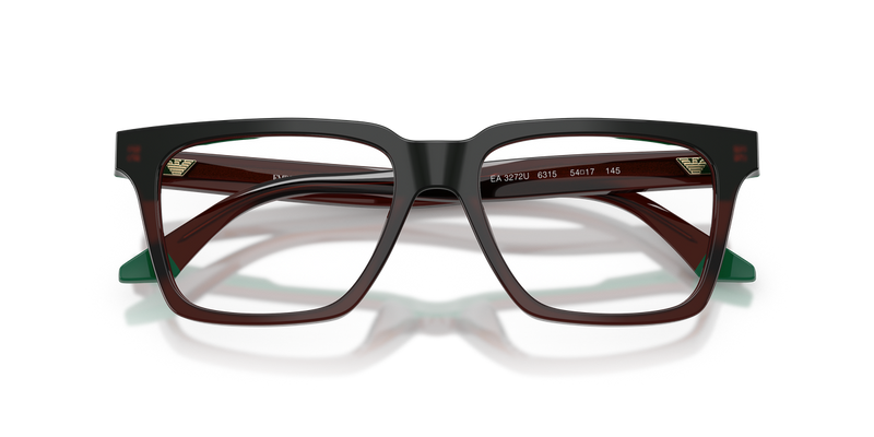 Emporio Armani EA3272U in Opaline Brown/Green / Demo Lens (6315) - Alternate View