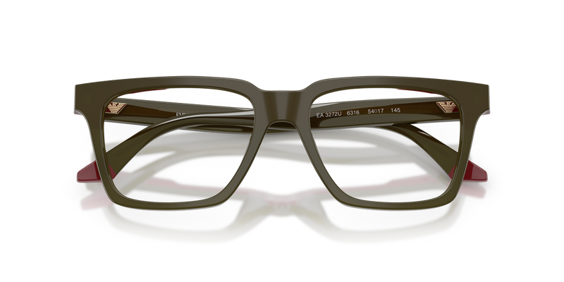 Emporio Armani EA3272U in Opaline Green/Bordeaux / Demo Lens (6316) - Alternate View