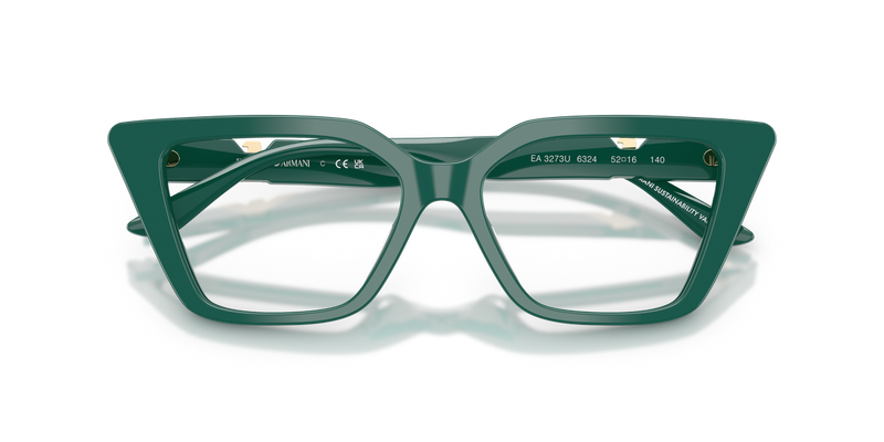 Emporio Armani EA3273U in Shiny Green - Alternate View