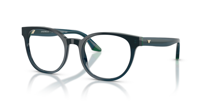 Emporio Armani EA3274 in Opal Blue/Green / Demo Lens (6319) - Alternate View