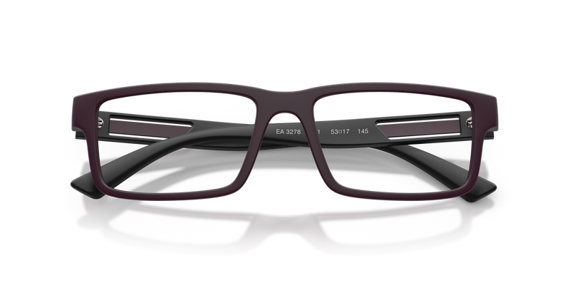 Emporio Armani EA3278 in Matte Plum / Demo Lens (6371) - Alternate View