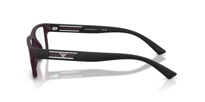 Emporio Armani EA3278 in Matte Plum / Demo Lens (6371) - Alternate View