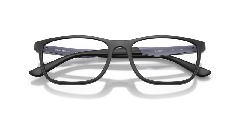 Emporio Armani EA3280U in Matte Black - Alternate View