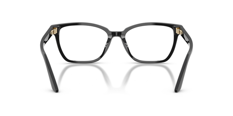 Emporio Armani EA3282BU in Shiny Black / Demo Lens (5017) - Back View