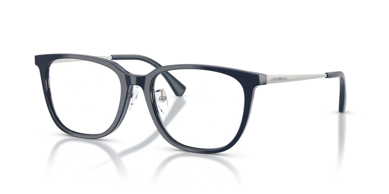 Emporio Armani EA3284D in Shiny Blue/Transparent Blue / Demo Lens (6256) - Alternate View