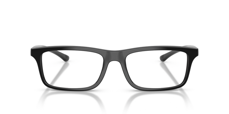 Emporio Armani EA3285U in Shiny Black/Brown Rubber - Alternate View