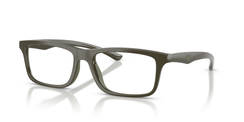 Emporio Armani EA3285U in Shiny Green/Green Rubber - Alternate View