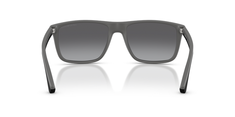 Emporio Armani EA4033 in Rubber Black & Grey / Gradient Grey Polarized (5229T3) - Alternate View