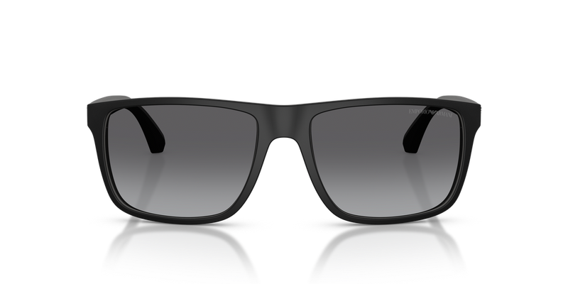 Emporio Armani EA4033 in Rubber Black & Grey / Gradient Grey Polarized (5229T3) - Alternate View