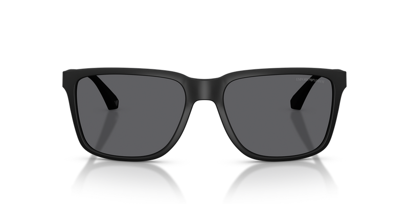 Emporio Armani EA4047 in Rubber Black / Grey Polarized (506381) - Alternate View
