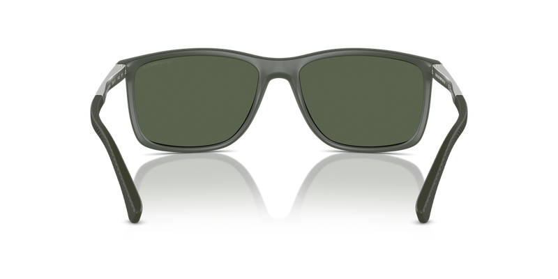 Emporio Armani EA4058 in Matte Green / Dark Green Polarized (50589A) - Alternate View