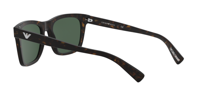 Emporio Armani EA4142 in Matte Havana / Green (508971) - Side View