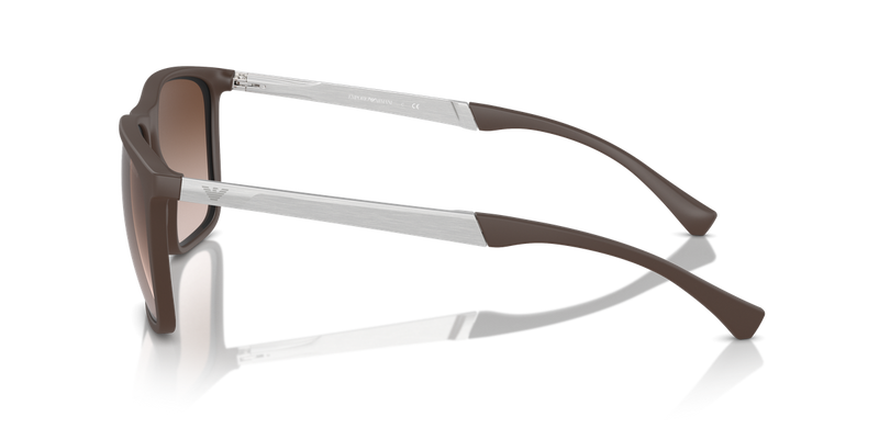 Emporio Armani EA4150 in Matte Brown / Gradient Brown (534213) - Alternate View