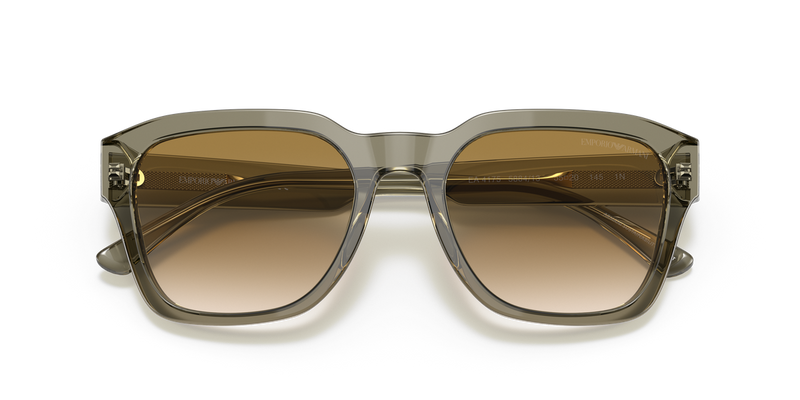 Emporio Armani EA4175 in Shiny Transparent Green - Side View