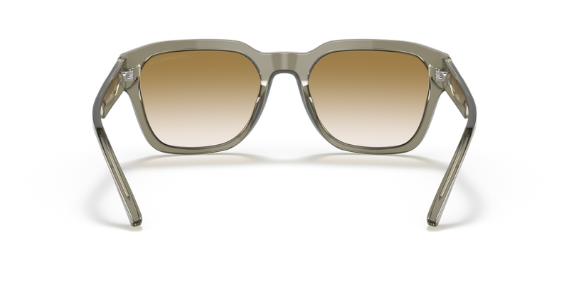 Emporio Armani EA4175 in Shiny Transparent Green - Temple Detail