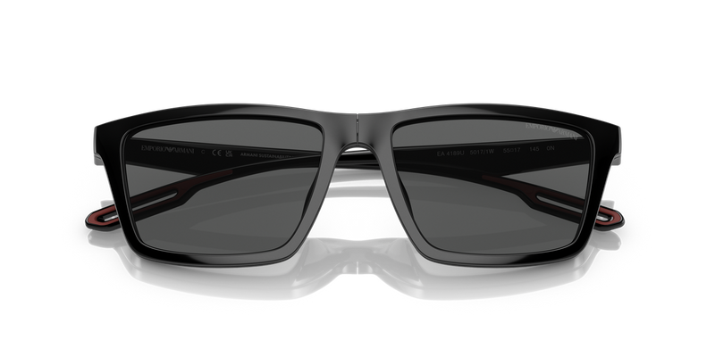 Emporio Armani EA4189U in Shiny Black - Alternate View