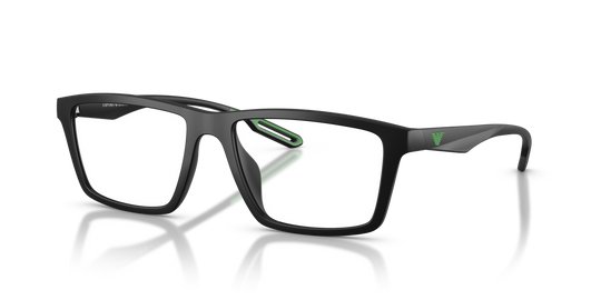 Emporio Armani EA4189V - Matte Black/Green / Demo Lens (5001)