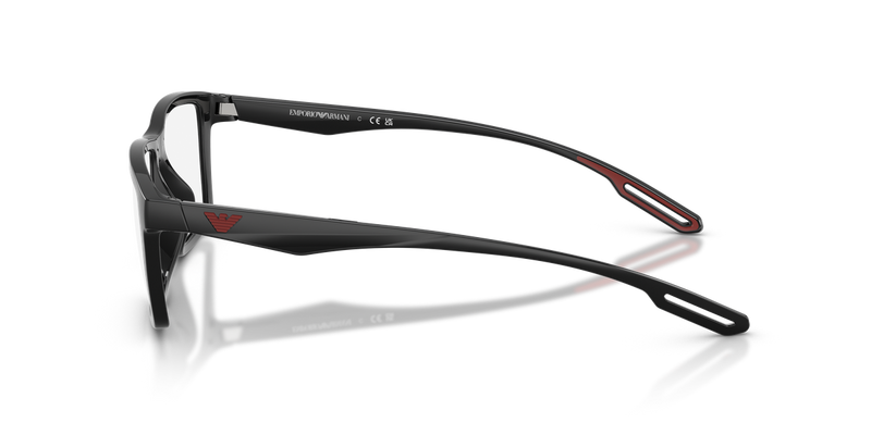 Emporio Armani EA4189V in Shiny Black/Red - Alternate View