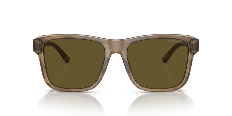 Emporio Armani EA4208 in Shiny Green/Top Brown - Alternate View