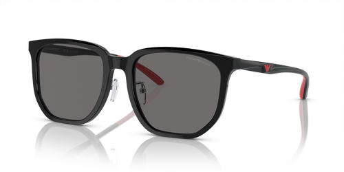Shiny Black / Dark Grey Polarized (501781)
