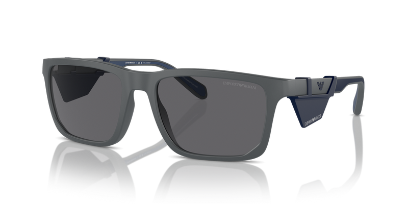 Emporio Armani EA4219 in Matte Dark Grey - Alternate View