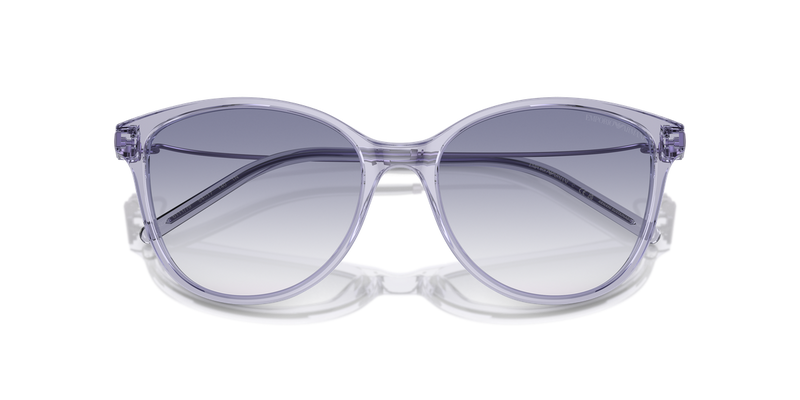Emporio Armani EA4220 in Shiny Transparent Lilac - Alternate View