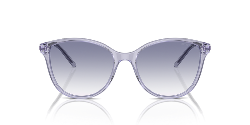 Emporio Armani EA4220 in Shiny Transparent Lilac - Alternate View