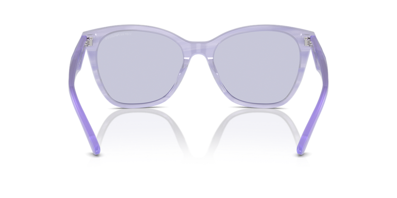 Emporio Armani EA4222U in Shiny Striped Lilac - Alternate View