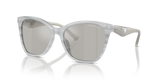 Shiny Striped Grey / Light Grey Flash Silver (611487)