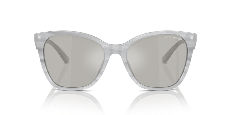 Emporio Armani EA4222U in Shiny Striped Grey - Alternate View