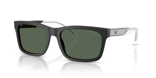 Emporio Armani EA4224 - Matte Black / Dark Green (500171)