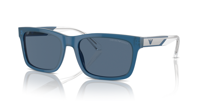 Emporio Armani EA4224 in Shiny Opaline Blue - Alternate View