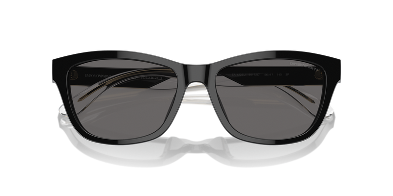 Emporio Armani EA4227U in Shiny Black - Side View