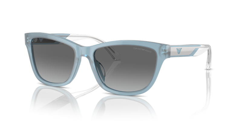 Emporio Armani EA4227U in Shiny Opaline Azure - Alternate View