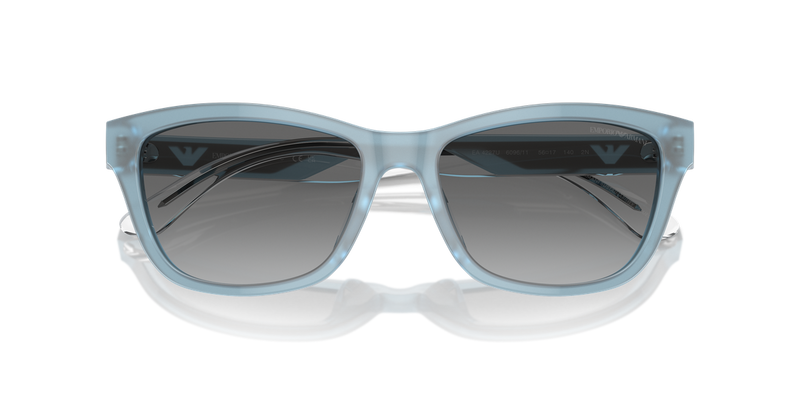 Emporio Armani EA4227U in Shiny Opaline Azure - Alternate View